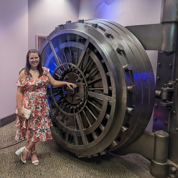 Floral printed cocktail dress size 12 - Picture 1 of 4